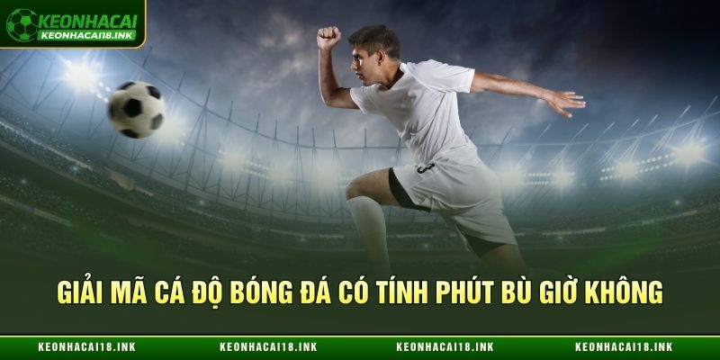 Giải mã cá độ bóng đá có tính phút bù giờ không