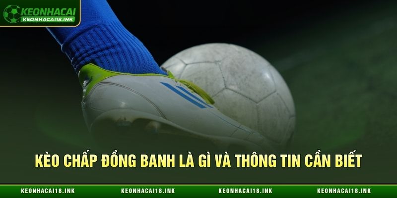 Thông tin cần biết về Kèo chấp đồng banh
