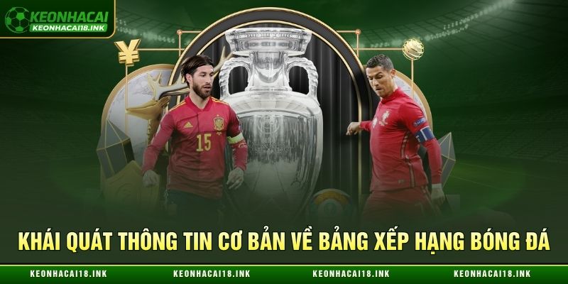 Tổng quan thông tin cơ bản về bảng xếp hạng bóng đá